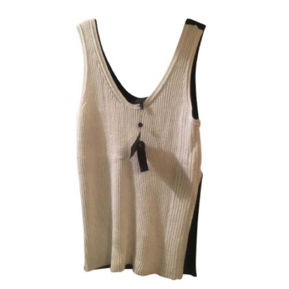 Rag & Bone Black and White Tank Top